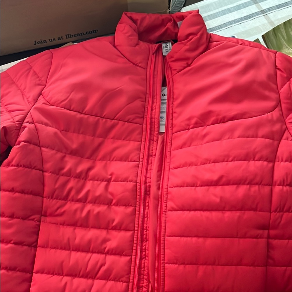 Red Puffer Jacket
